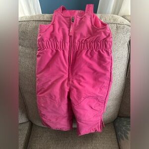 L.L. Bean Pink Kids Snow pants